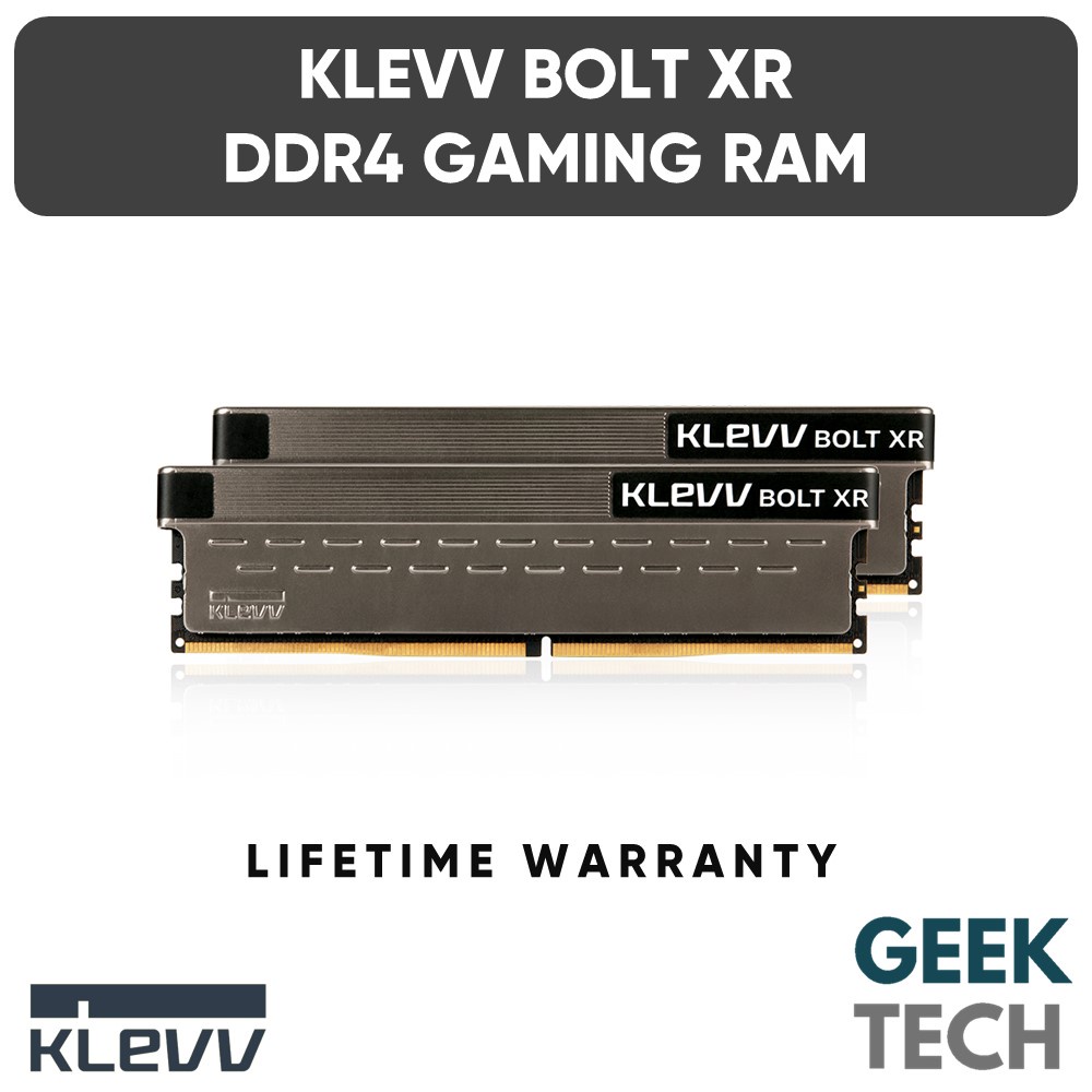 KLEVV Bolt XR DDR4 RAM 3200Mhz/3600Mhz/4000Mhz 8GB/16GB