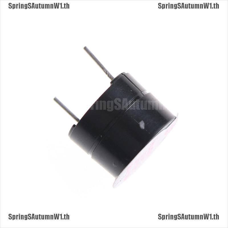 (spring) 10 ชิ้น buzzer 3v 12 มม. อุปกรณ์วงแหวนแม่เหล็กมีเสียงเตือน (th ...