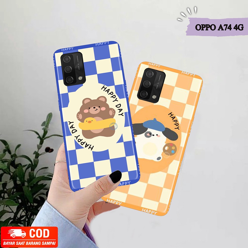 [H47] Hardcase Doft OPPO A74 | เคส Hardprint สําหรับโทรศัพท์มือถือทุกประเภท | เคส OPPO A74 | เคส 3D 