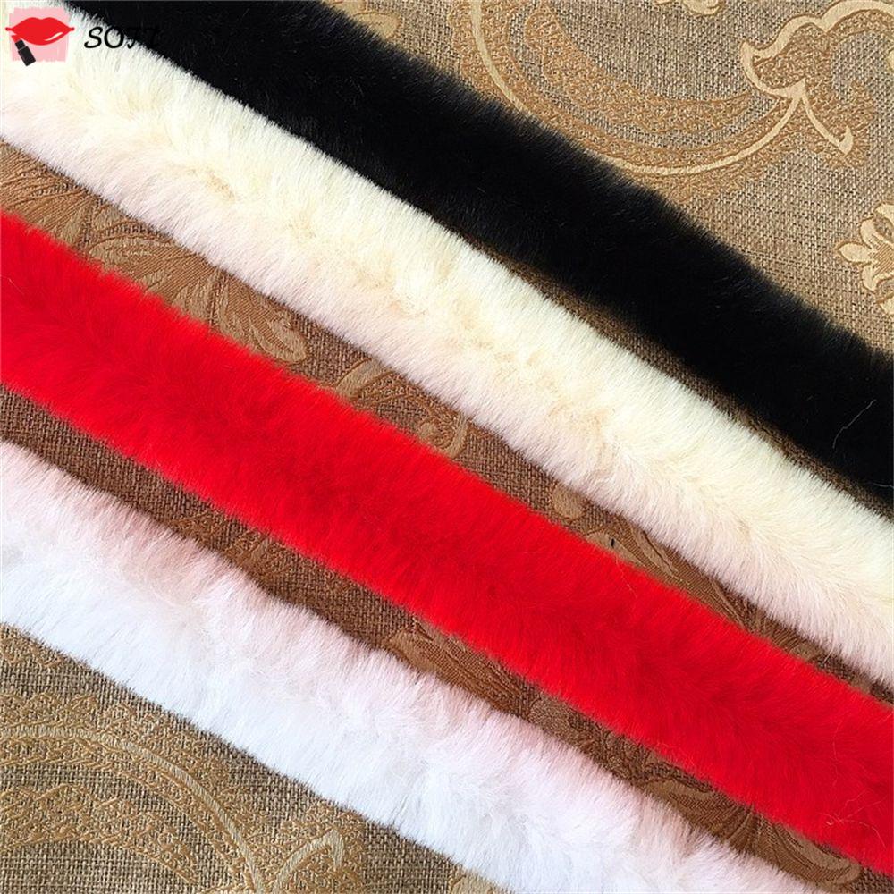 SOFTNESS Furry Ribbon DIY Craft Trimming Ribbon Furry Fluffy 100cm