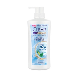 Clear เคลียร์แชมพู ไอซ์ คูล เมนทอล 400ml.