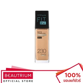 MAYBELLINE NEW YORK Fit Me Matte+Poreless Foundation Normal To Oily SPF22 รองพื้น 30ml