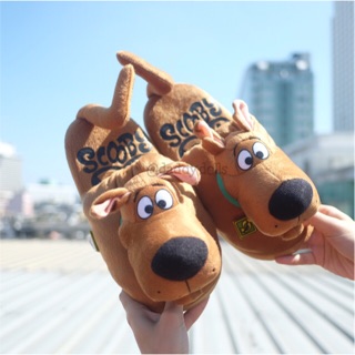 รองเท้าใส่ในบ้าน Scooby Doo สคูบี้ดู มีหาง พื้นหนา