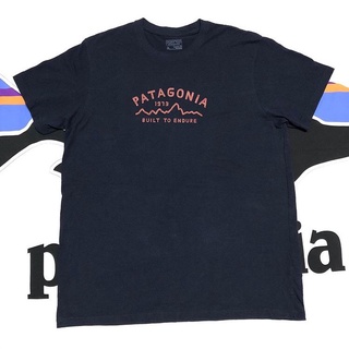 เสื้อยืดแขนสั้น ผ้าฝ้าย พิมพ์ลายตัวอักษร Patagonia Patagonia