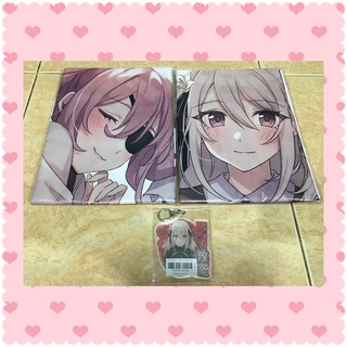 ปลอกหมอน 2 ใบ สินค้าลิขสิทธิ์แท้ Hanazono &amp; Bouka + Acrylic keychain Hanazono ( ห้องเรียนจารชน ) spy classroom ทาเคมาจิ