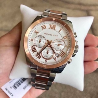 MK6368  Size 40 mm. 🎉🎁🎊🎉  ⭐️MICHAEL KORS Brecken Chronograph Ladies Watch