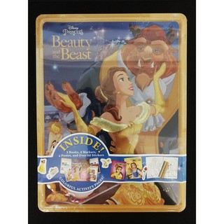 Activity Book: Beauty and The Beast หนังสือกิจกรรมกล่องเหล็ก