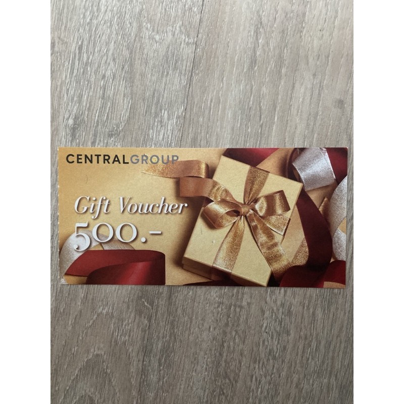 คูปอง Central Gift Voucher 500 บาท
