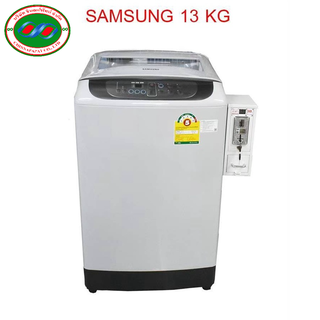 เครื่องซักผ้า 13 KG SAMSUNG พร้อมกล่องหยอดเหรียญ USAriya ตั้งราคาหยอดเองได้ ตั้งระดับน้ำเองได้ ล็อค3ชั้น รับเหรียญ10