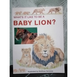 Whats it like to be a baby lion? ปกอ่อน-110