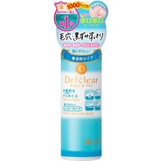 Meishoku เมโชกุ DET Clear Bright &amp; Peel Peeling Jelly ชนิดไม่มีกลิ่น 180 มล b1960