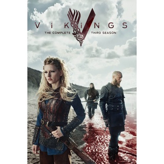โปสเตอร์หนัง Vikings ไวกิ้ง ซีรี่ย์ ยอดนักรบเรือมังกร Movie Poster ภาพติดผนัง ตกแต่งบ้าน รูปติดห้อง ของสะสม ร้านคนไทย