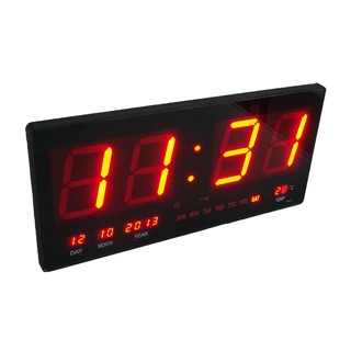 นาฬิกาดิจิตอล LED Calendar Wall Clock JH4622-4
