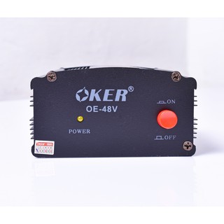 Oker OE-48V PHANTOM POWER SUPPLY ตัวเลี้ยงไฟ ไมโครโฟน แบบ คอนเดนเซอร์