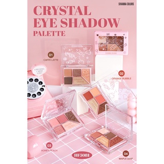 SIVANNA COLORS CRYSTAL EYE SHADOW PALETTE : HF5081(คริสตัล อาย แชโดว์ พาเลทท์)