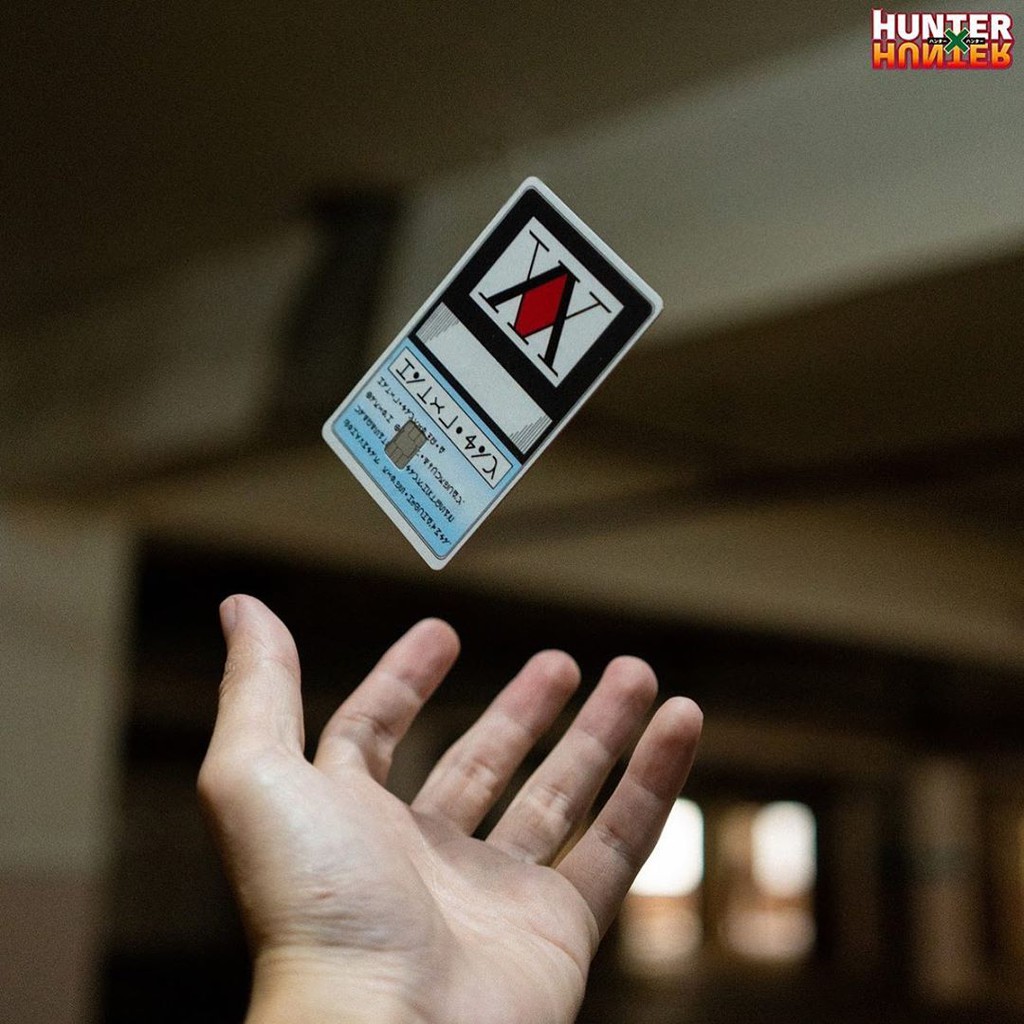 สติกเกอร์ ลายอนิเมะ Hunter X Hunter License สําหรับติดตกแต่งการ์ดรถยนต์ | Getocard GETO CARDS