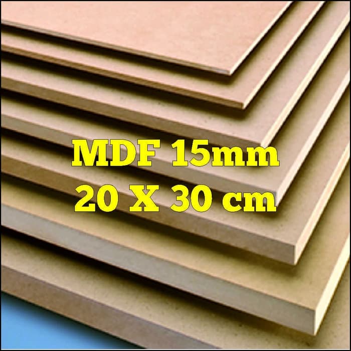 กระดานไม้ MDF 15mm 20x30 cm