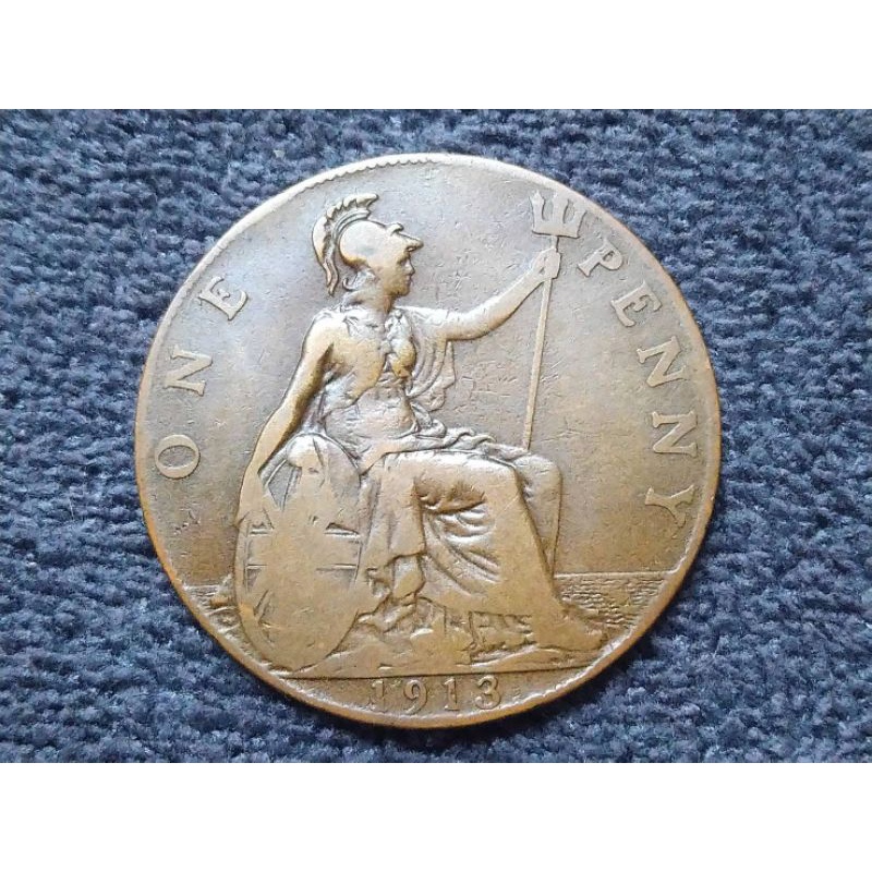 เหรียญ​ต่างประเทศ​(2493)United Kingdom​1913