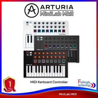 Arturia MiniLab MkII 25-note USB Mini Keyboard Controller คีย์บอร์ด 25 คีย์ สำหรับต่อกับคอมพิวเตอร์เพื่อทำเพลง รับประกันศูนย์ไทย 1 ปี