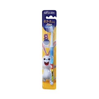 แปรงสีฟัน เด็ก โคโดโม Soft &amp; Slim สำหรับเด็กวัย 0.5-3 ปี 1.5-3 ปี และ 3-6 ปี kodomo tooth brush for 0.5-3 years