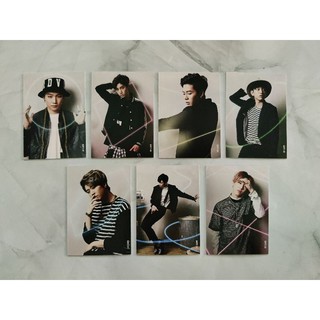 การ์ด star collection got7 standard neon line cards