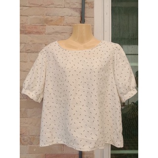 เสื้อแขนตุ๊กตา อก38 นิ้ว มือสอง