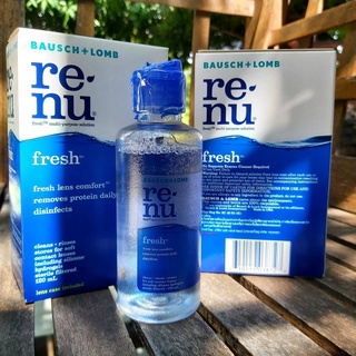 RENU FRESH SOL 120ML น้ำยาล้างแช่คอนแทคเลนส์