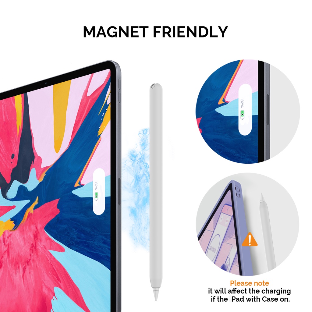 AhaStyle Ultra-Thin Case เคสซิลิโคนบางเฉียบ Silicone Skin Cover for Apple Pencil Gen2 - ภาพย่อย 3