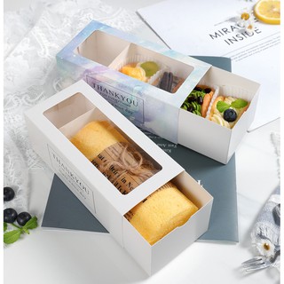 พร้อมส่งในไทย【﻿10ใบ】 กล่องลิ้นชัก หน้าต่างใส