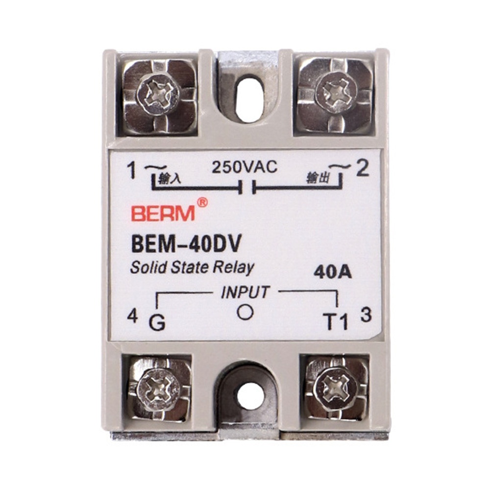 ONCEMOREAGAINRelay 1pcs 40A 5V250VAC Accessory BEM-40DV Parts ...