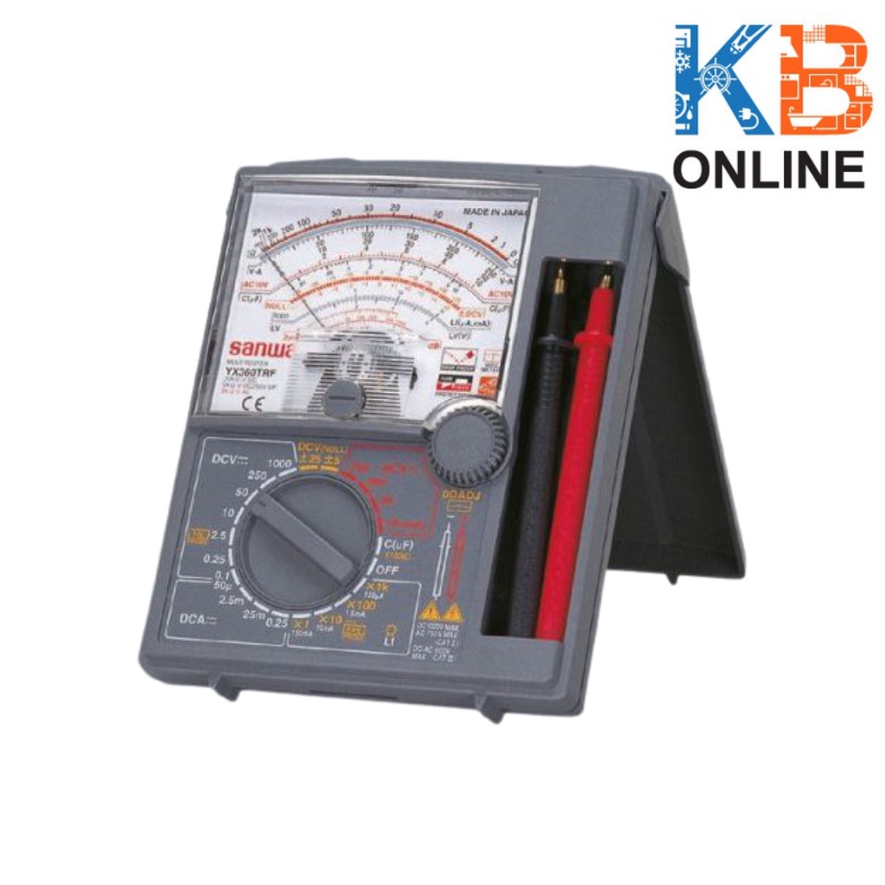 มัลติมิเตอร์ - Sanwa : ANALOG YX360TRF Multimeters - Sanwa: ANALOG YX360TRF
