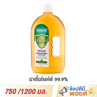 สมาร์ทเตอร์ ผลิตภัณฑ์ฆ่าเชื้อโรคอเนกประสงค์ 750 มล. Smarter Multi Purpose Disinfectant