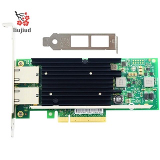 ชิปเซ็ต NIC X540-T2 พร้อมชิปเซ็ต X540 10Gbs RJ45 Dualport PCI-Ex8 สําหรับเซิร์ฟเวอร์เดสก์ท็อป