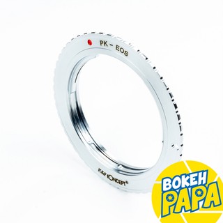 K&amp;F PK-EOS EF Lens mount adapter Pentax PK For Canon DSLR เมาท์แปลง อแดปเตอร์ ( PK EF ) ( PK-EF / PK EOS EF )