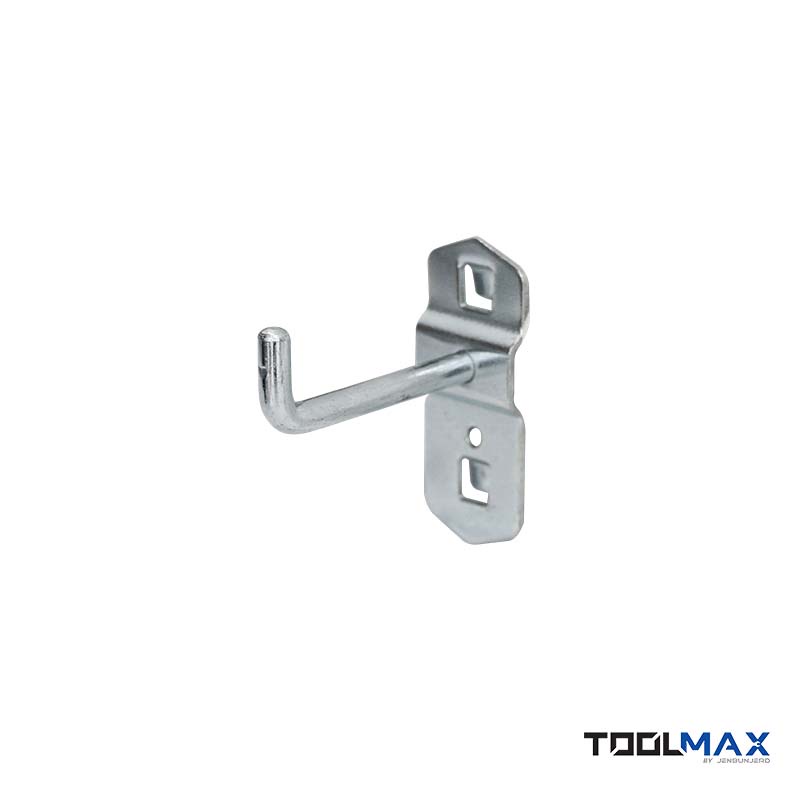 JenStore TOOLMAX ตะขอเหล็ก ขาเดี่ยว 25 มม. (1/5) SH-02