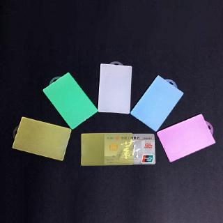 Scrub Antimagnetic Bus Card Set Bank Card Certificate Set Meal Card IC Card Cover