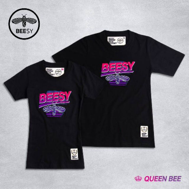 Beesy เสื้อยืด รุ่น Queen Bee สีดำ