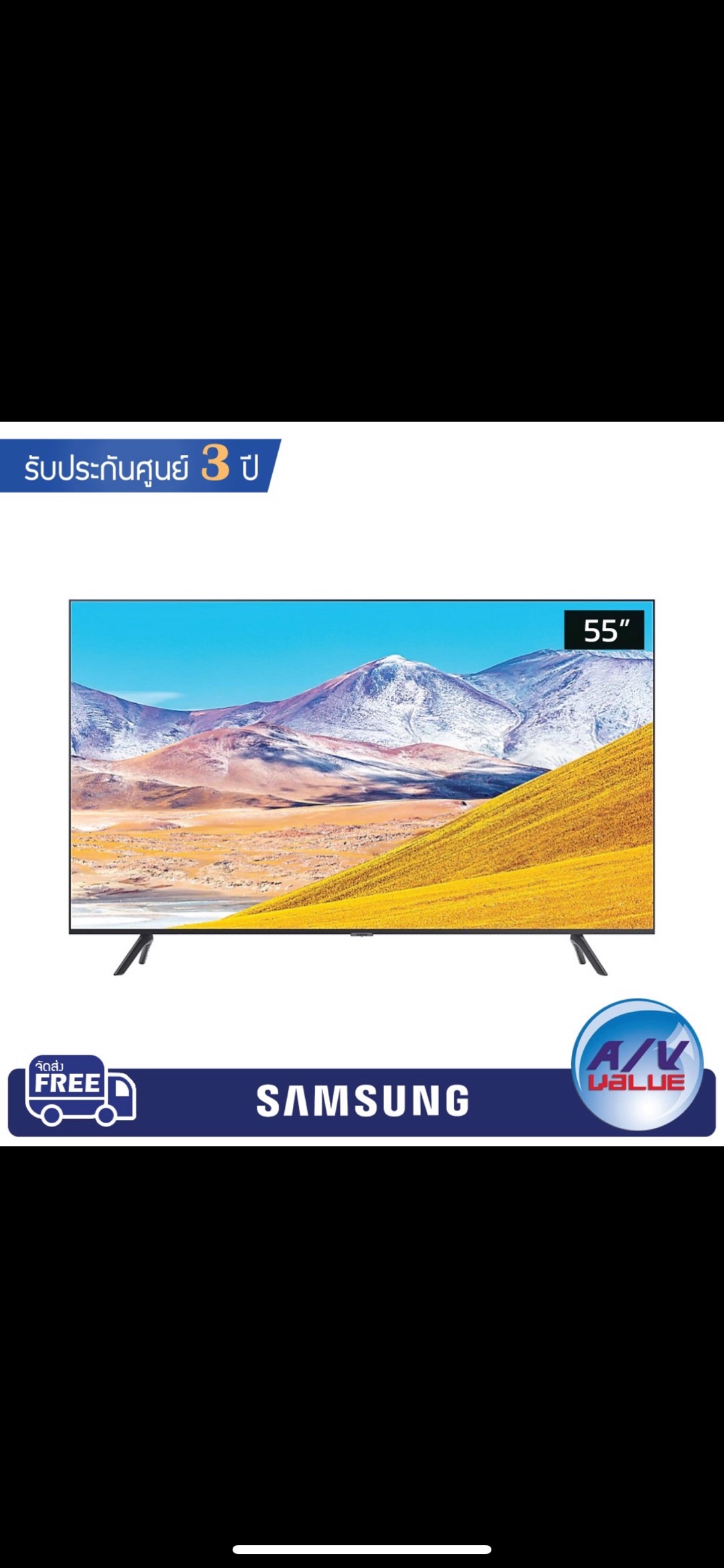 Samsung Tv ร น 55tu8000 ขนาด 55 Tu8000 Crystal Uhd 4k Smart Tv Ua55tu8000kxxt Shopee Thailand