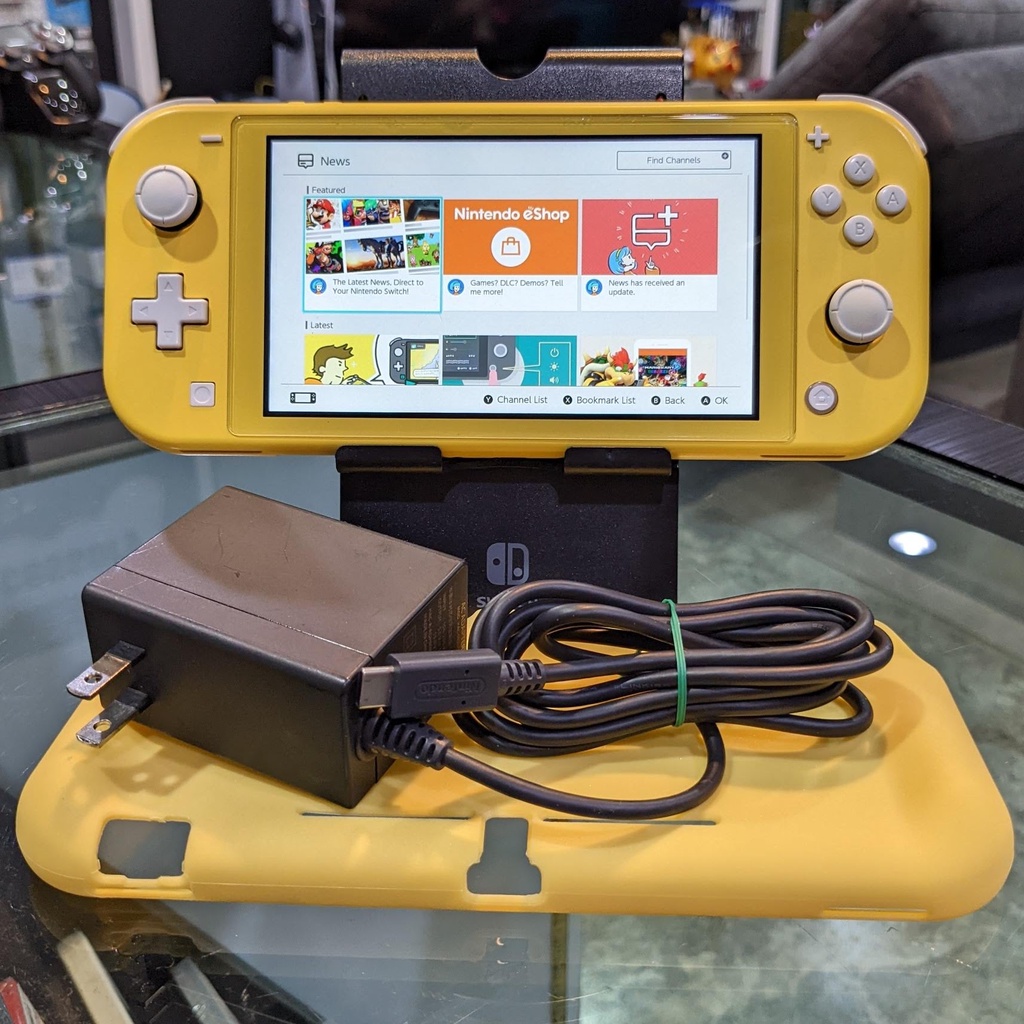 มือ2 เครื่อง Nintendo Switch Lite สีเหลือง ไม่มีกล่อง เครื่อง NSW มือสอง