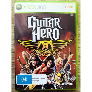 แผ่น XBOX360 GUITAR HERO AEROSMITH (PAL) สำหรับสายสะสม