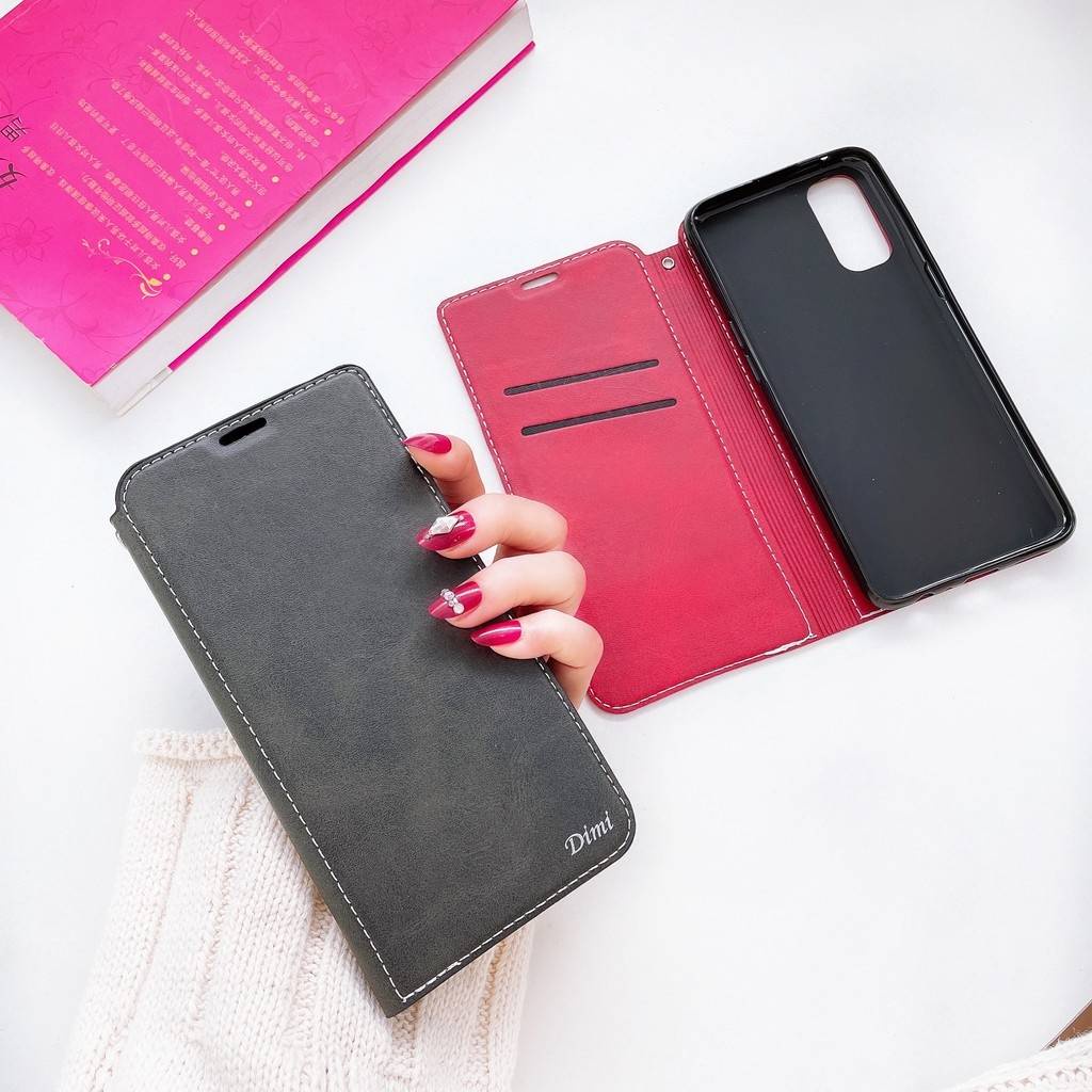 XUNDOฝาพับ เคส Samsung A33(5G) A13(5G) A52s A52 A12 A42 แบบฝาผับเก็บนามบัตรได้ - รูปที่ 4