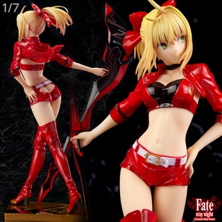 Fate Stay Night เฟท สเตย์ ไนท์ Saber Nero Claudius Caster เซเบอร์ จักรพรรดิ์ เนโร 1/7 นักแข่งรถ TYPE MOON Racing Figure