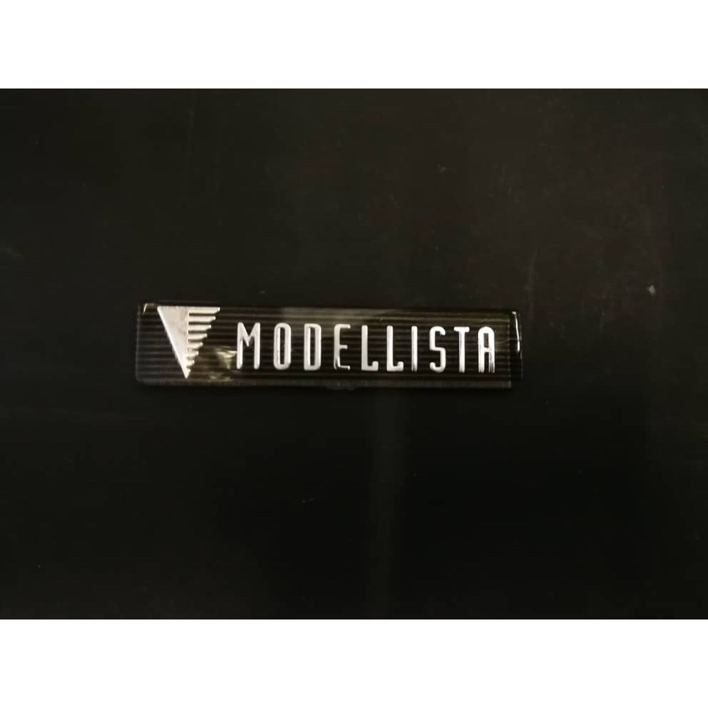 Modellista Skirting Logo Emblem Modellista VellFire Alphard Toyota Harrier Toyota Wish Logo