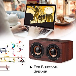 แท้ 100% ลำโพงบลูทูธ W5 แบตในตัว Bluetooth / Microphone / TF Card / Aux Input