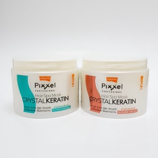 โลแลน พิกเซลล์ แฮร์ สปา คริสตัล มาส์ก 450 g. Lolane Pixxel Hair Spa Mask Crystal Keratin