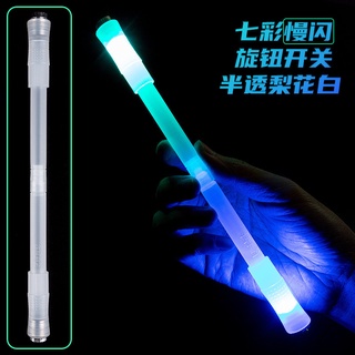 ปากกาสปินนิ่ง มีไฟ LED แบบยืดหยุ่น แบบดั้งเดิม สําหรับนักเรียน