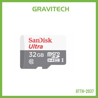 [Gravitechthai]SanDisk 32GB 80MB/s 533x microSD card