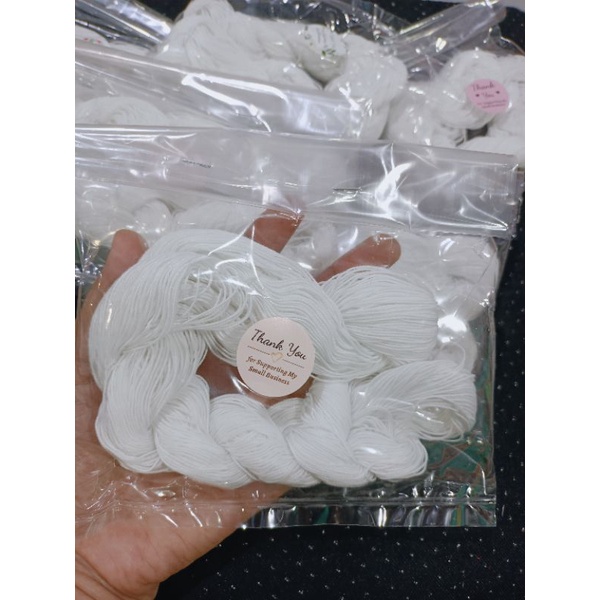 ด้ายร้อยมาลัย ด้ายร้อมาลัยแห้ง (1ใจ /1ถุง)พร้อมส่งด้ายร้อยด้ายร้อยมาลัยประดิษฐ์