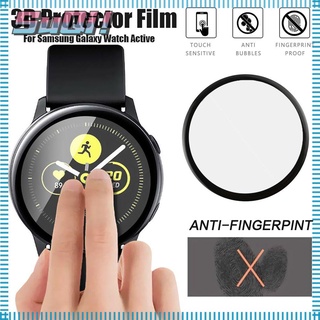 1/2/5pcs Samsung Galaxy Watch Active 1 Full Screen Fibre Glass Protector Film