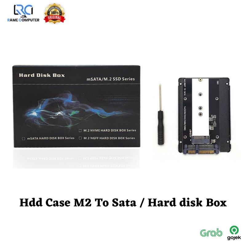 Hdd Case M2 To Sata / กล่องฮาร์ดดิสก์